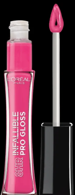 L'Oreal 8 Hour Pro Lip Gloss, hydrating finish Hot