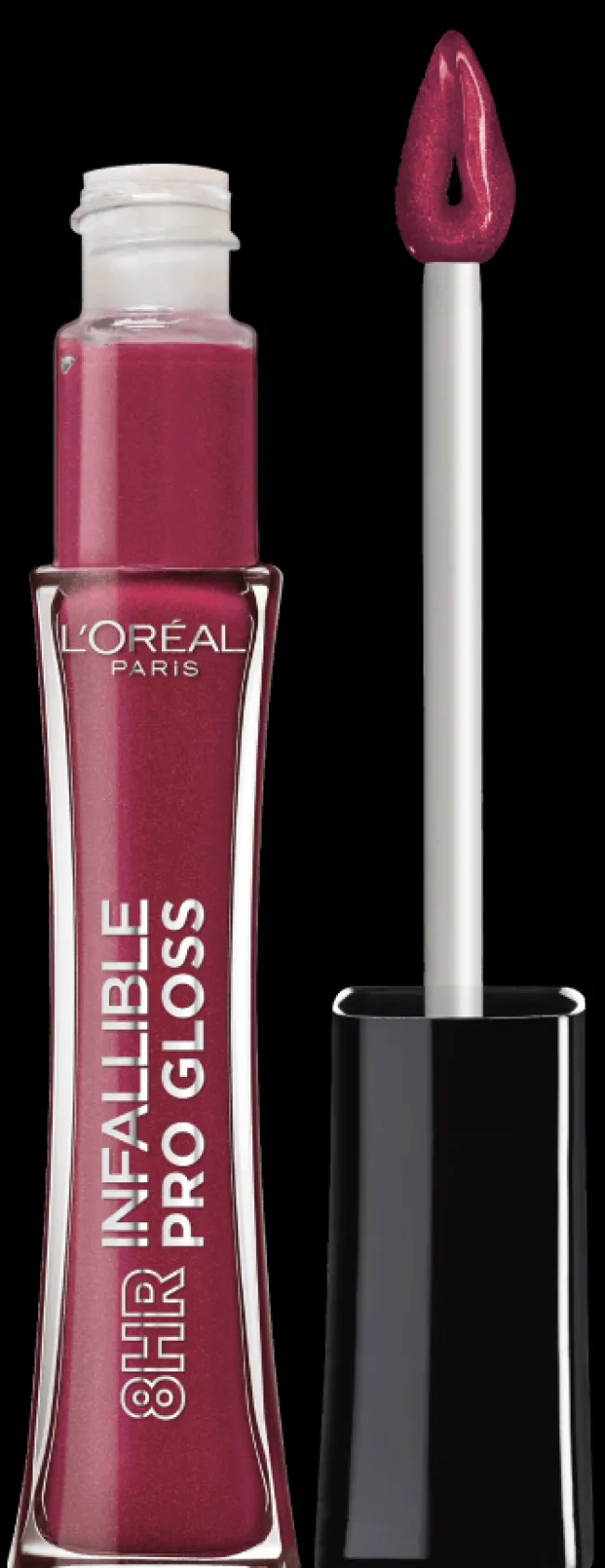 L'Oreal 8 Hour Pro Lip Gloss, hydrating finish Glistening Berry Sale