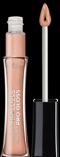 L'Oreal 8 Hour Pro Lip Gloss, hydrating finish Coral Sands Outlet