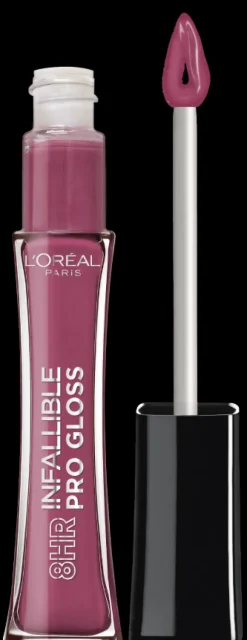 L'Oreal 8 Hour Pro Lip Gloss, hydrating finish Undeniable Mauve Outlet