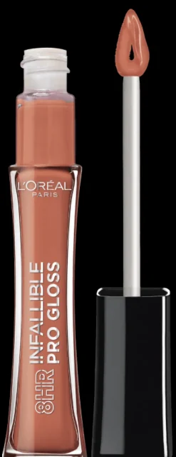 L'Oreal 8 Hour Pro Lip Gloss, hydrating finish Barely Nude New
