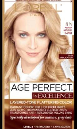 L'Oreal Age Perfect™ 8N Medium Natural Blonde Discount