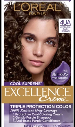 L'Oreal Cool Supreme Permanent Gray Coverage Hair Color Ultra Ash Dark Brown Online
