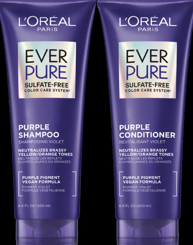 L'Oreal Ever Pure Purple Shampoo & Conditioner Kit Sale