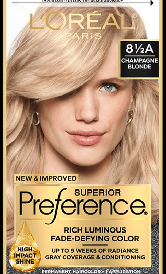 L'Oreal Fade-Defying Shine Permanent Hair Color New