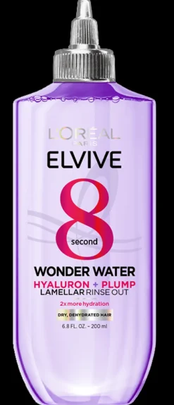 L'Oreal Hyaluron + Plump Flash Hydration Wonder Water, Sulfate-Free Clearance