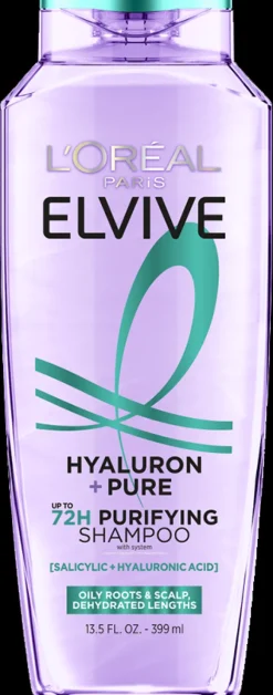 L'Oreal Hyaluron + Pure Purifying Shampoo for Oily Hair Online
