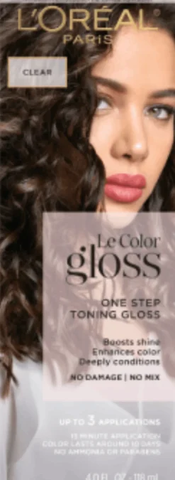 L'Oreal One Step In-Shower Toning Gloss Clear Hot