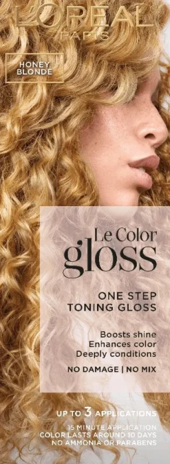 L'Oreal One Step In-Shower Toning Gloss Honey Blonde Discount