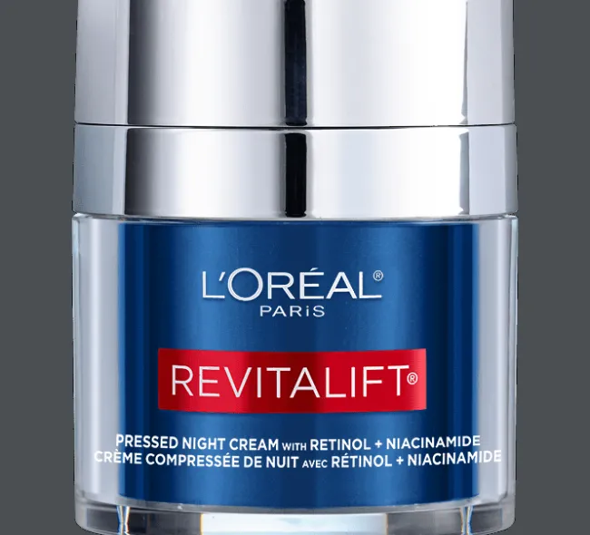 L'Oreal Pressed Night Moisturizer with Retinol + Niacinamide Sale