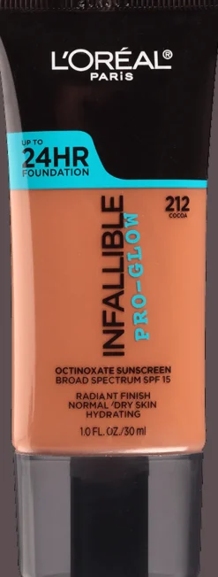 L'Oreal Pro-Glow Foundation 212 Cocoa Fashion