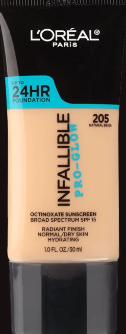 L'Oreal Pro-Glow Foundation 205 Natural Beige Best
