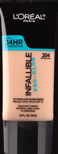L'Oreal Pro-Glow Foundation 204 Natural Buff Best