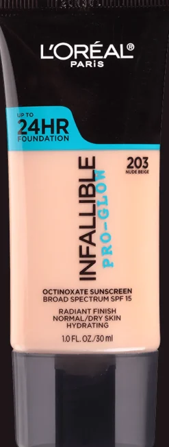 L'Oreal Pro-Glow Foundation 203 Nude Beige Discount