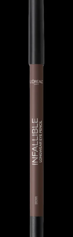 L'Oreal Pro-Last Waterproof, Up to 24HR Pencil Eyeliner Brown Discount