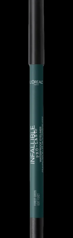 L'Oreal Pro-Last Waterproof, Up to 24HR Pencil Eyeliner Forest Green Best