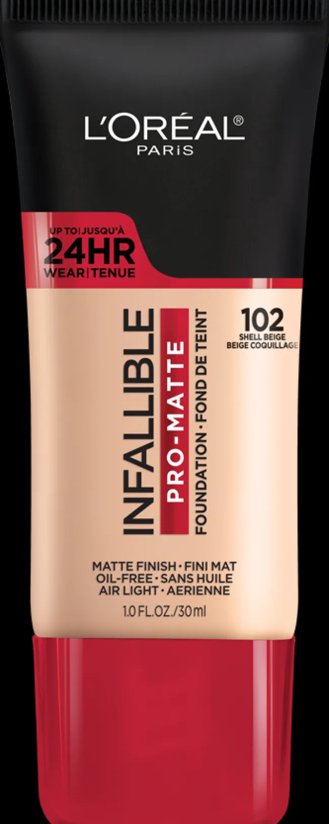 L'Oreal Pro-Matte Foundation Shell Beige 102 Clearance