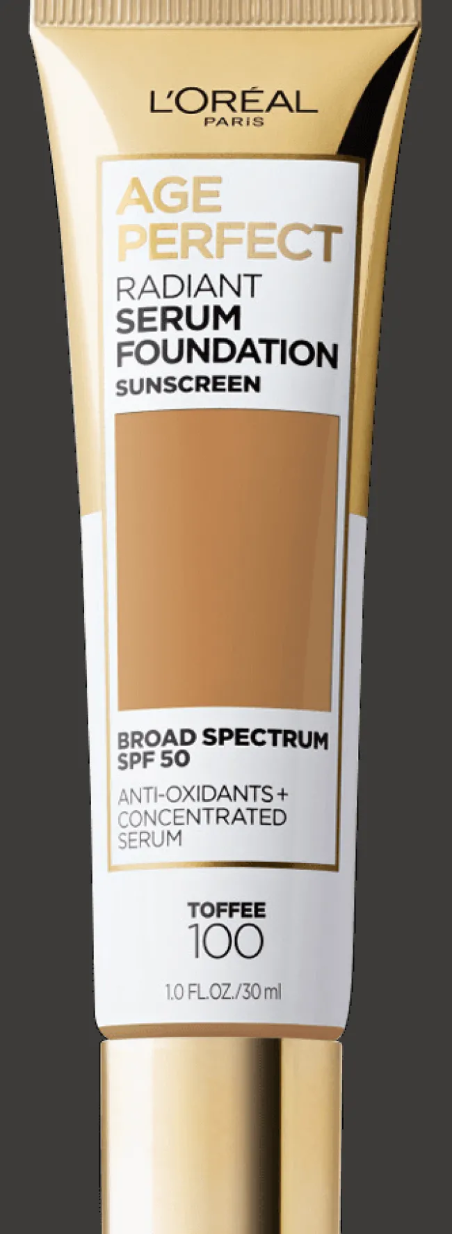 L'Oreal Radiant Serum Foundation with SPF 50 100 Toffee Best