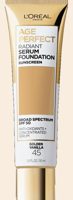 L'Oreal Radiant Serum Foundation with SPF 50 45 Golden Vanilla Best