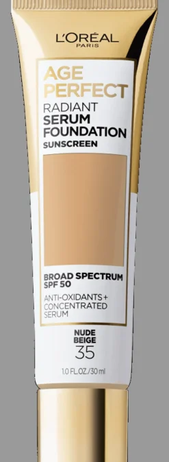 L'Oreal Radiant Serum Foundation with SPF 50 35 Nude Beige Discount