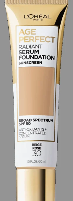L'Oreal Radiant Serum Foundation with SPF 50 30 Beige Rose Online