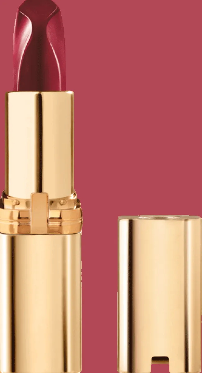 L'Oreal Reds Of Worth Satin Lipstick With Saturated Color Hopeful Red Discount