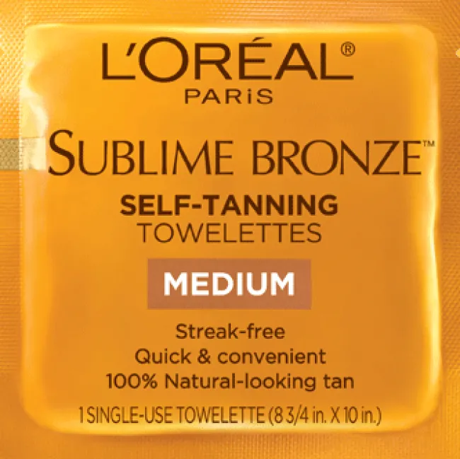 L'Oreal Self-Tanning Body Towelettes Hot