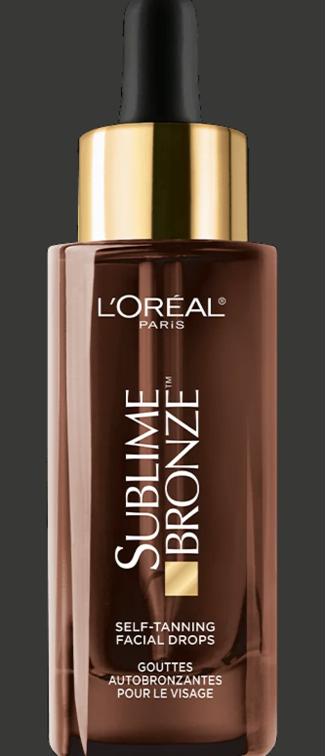 L'Oreal Self-Tanning Facial Drops, Fragrance-Free Sale