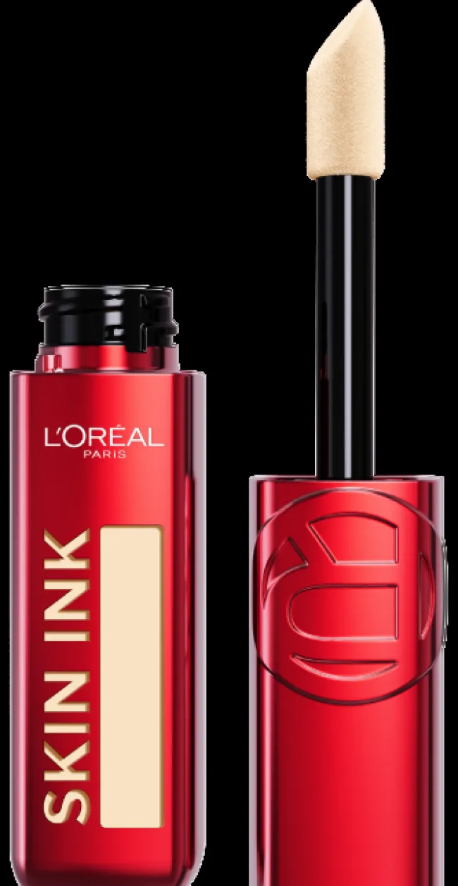 L'Oreal Skin Ink up to 48H Longwear 2-in-1 Foundation Concealer 40 Warm Hot