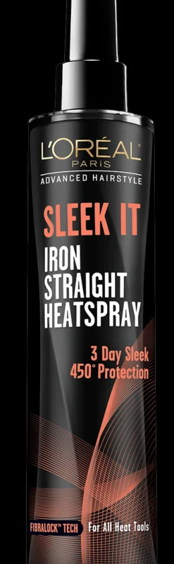 L'Oreal SLEEK IT Iron Straight Heatspray Fashion