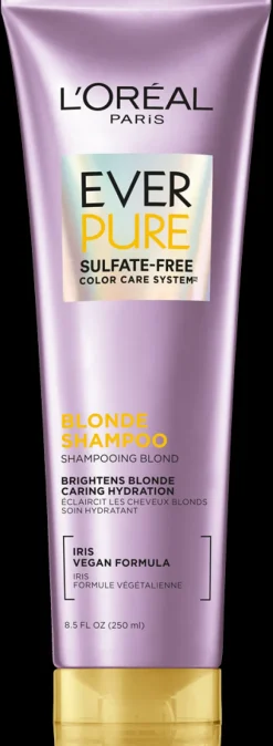 L'Oreal Sulfate Free Blonde Shampoo for Brightening Blonde Hair Hot