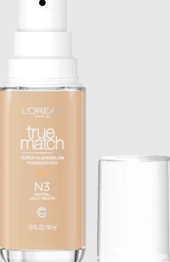 L'Oreal Super-Blendable Foundation N3, Light Medium Clearance