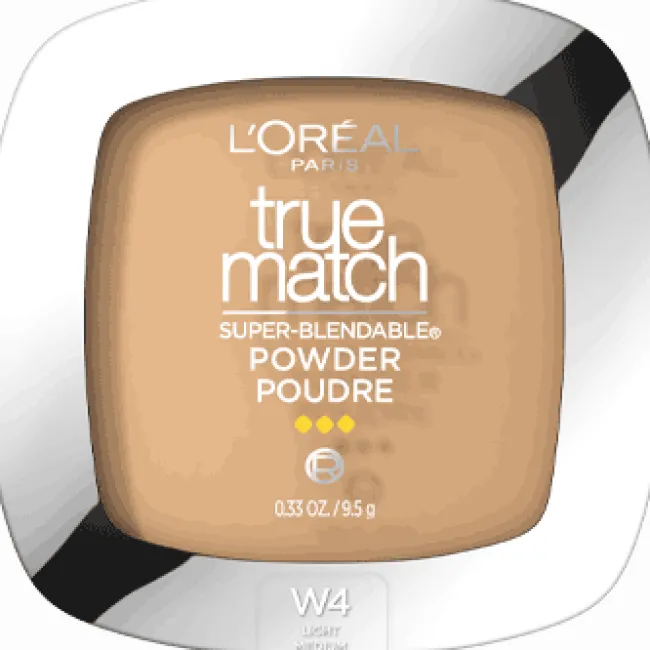 L'Oreal Super-Blendable Powder W4, Light Medium Clearance