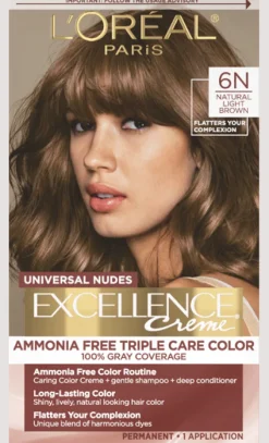 L'Oreal Universal Nudes Natural Light Brown 6N New
