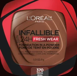 L'Oreal Up to 24H Fresh Wear Foundation in a Powder Mocha Fashion
