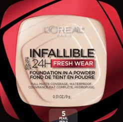 L'Oreal Up to 24H Fresh Wear Foundation in a Powder Pearl Online