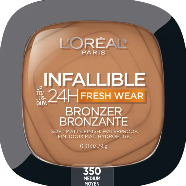 L'Oreal Up to 24H Fresh Wear Soft Matte Bronzer Medium Clearance