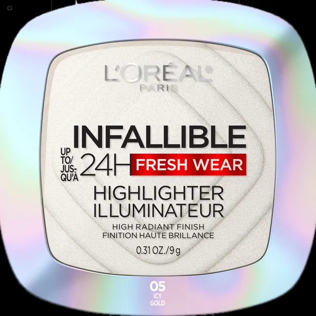 L'Oreal Up to 24HR Highlighter Longwear Powder 05 Icy Gold Discount