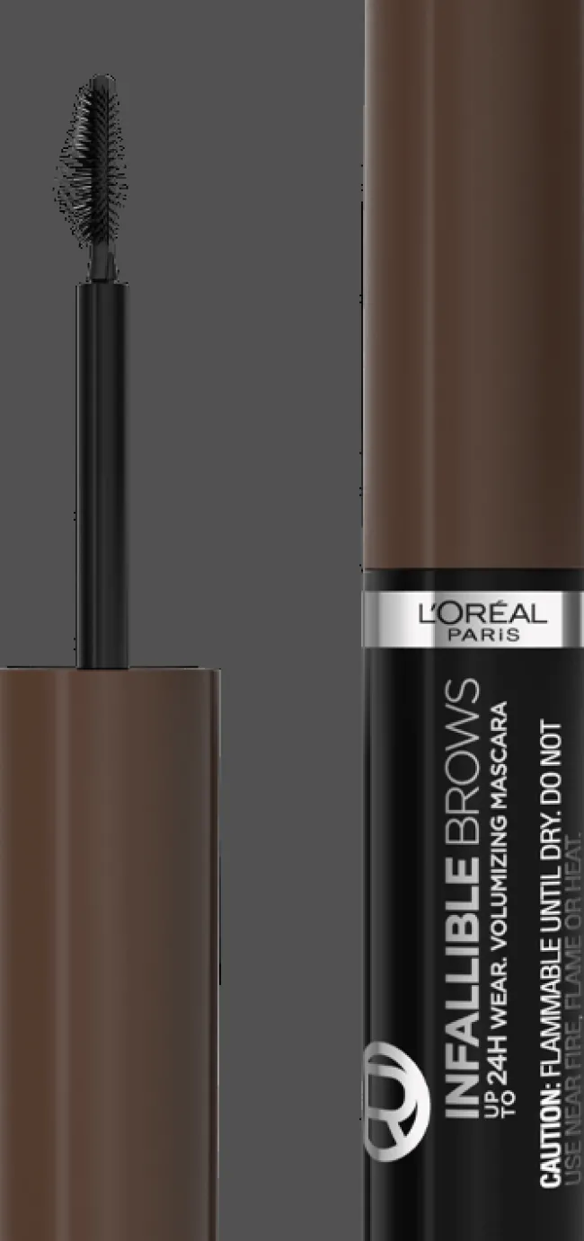 L'Oreal Volumizing 24H Wear Brow Mascara Dark Brunette Discount